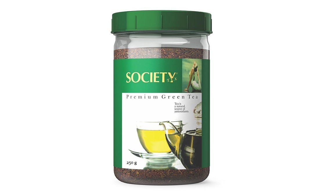 Society Premium Green Tea    Plastic Jar  250 kilogram